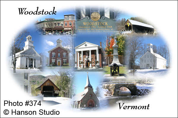 Woodstock, VT - Collage